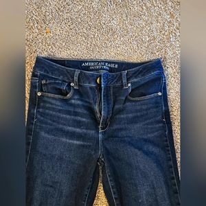 American eagle low waist skinny jeans, gently used